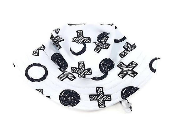 Hat Trail Noughts and Crosses Sun Hat - FreeStyle Swimwear
