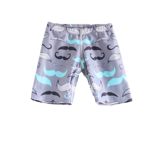 Young Squad Boys Moustache Jammers - FreeStyle Swimwear